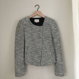 LOFT Tweed Style Moto Jacket